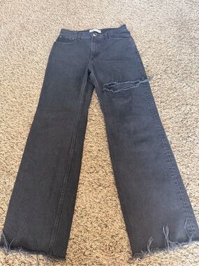 Abercrombie & Fitch Black 90s relaxed